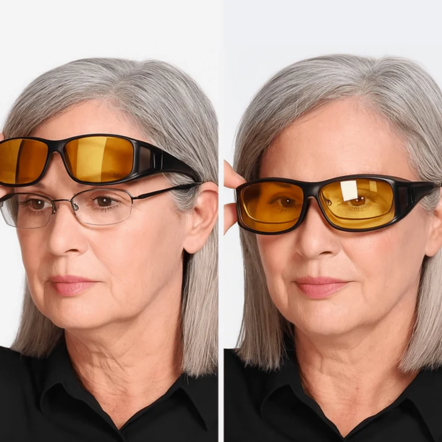 Körglasögon, antireflexbehandling, polariserade