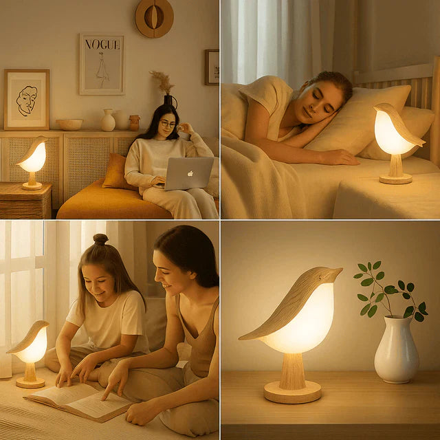 FågelRo™ - En lampa som för natur, ljus och lugn in i ditt hem