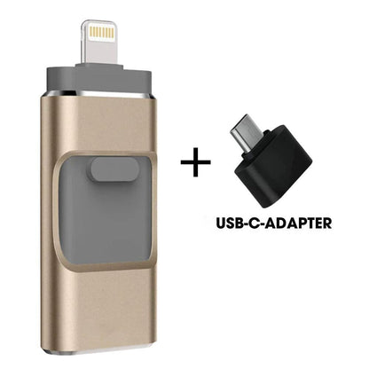 MinneTrygg™ 4-i-1 USB-lagring