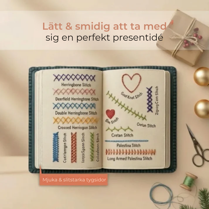 Broderibok™ – med tydliga mönster och steg-för-steg