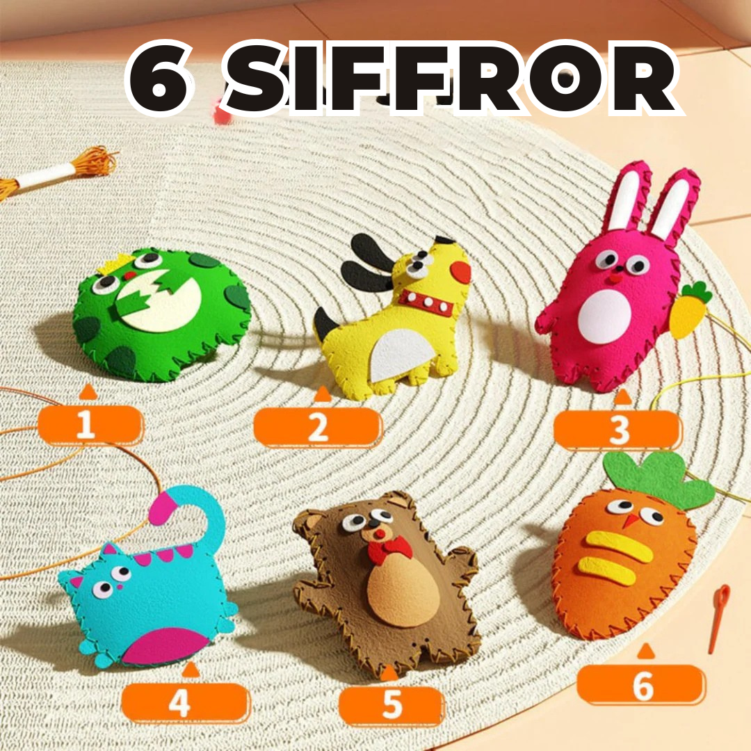 MiniSy™ 3D Broderikit för Barn