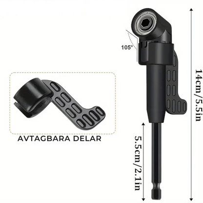 Vinkelverktygssats™ | Skruva där andra ger upp – nå varje hörn enkelt