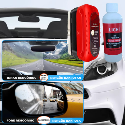 GlassShield™ – Hydrofobisk Glasbeläggning för Bilrutor