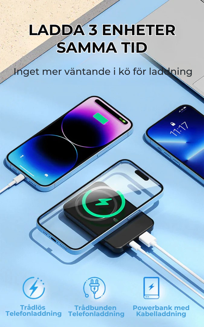 Magnetisk PowerBank