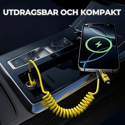 FlexiLadd™ 4-i-1 Utdragbar Laddkabel