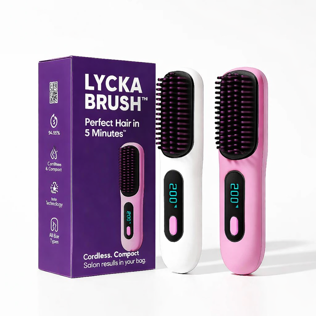 LyckaBrush™ Perfekt hår på 5 minuter